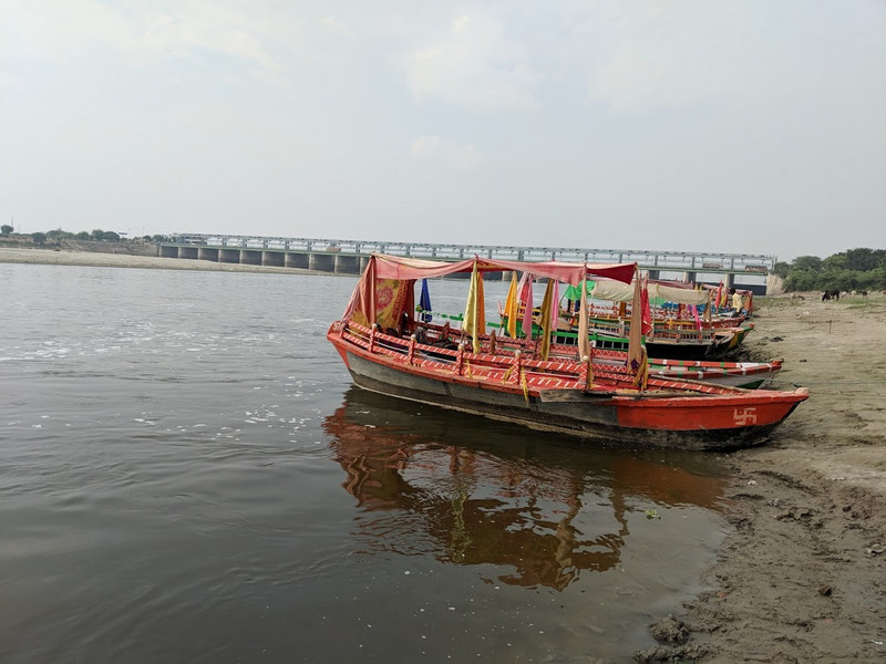 Bridge connecting Mathura and Gokul today