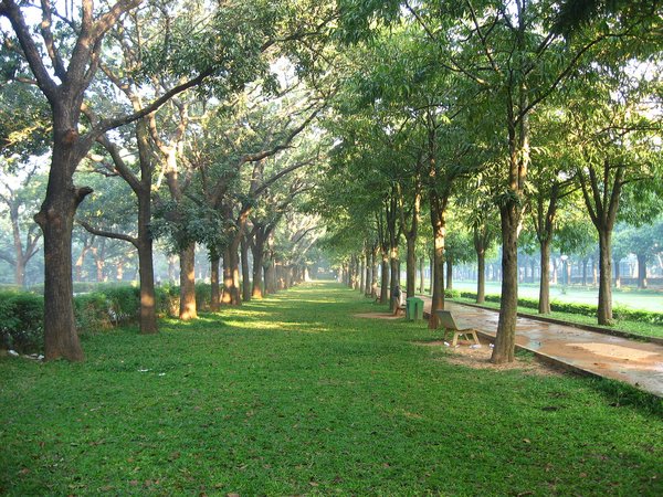 Cubbon Park - ideal place for morning walkers