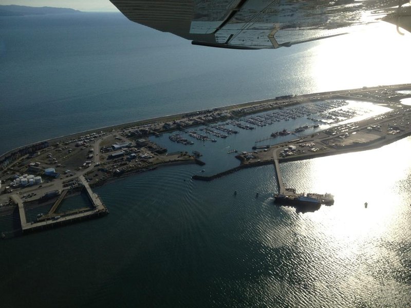 One more amazing view of The Spit from our Katmai plane ride!