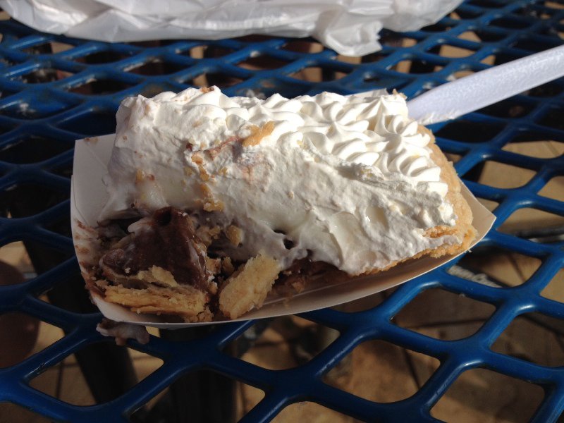 OMG...the chocolate hapuia cream pie! 