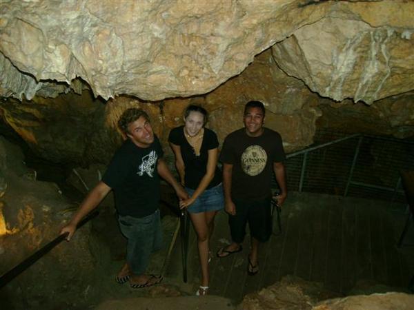 Mike,Urs and Dom in the caves