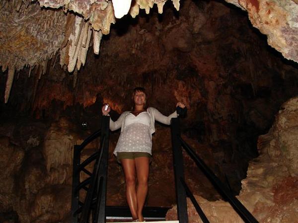 me in the caves