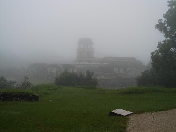 the mayan ruins at Palanque