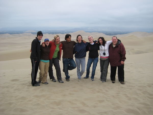 Group Photo on Sand Dunes