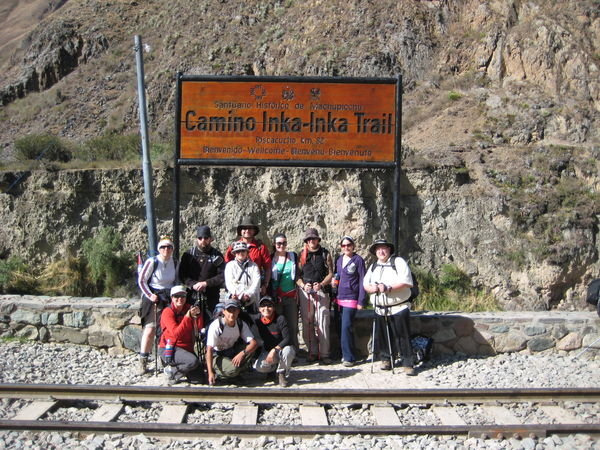 Start of Inca Trail - Group Picture