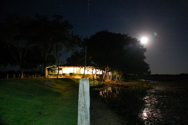 Our bungalow in the Pantanal at Night