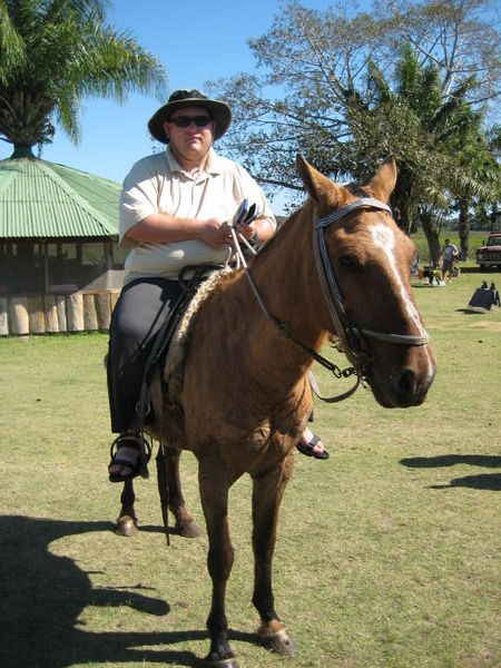 Me on Horseback in the Pantanal