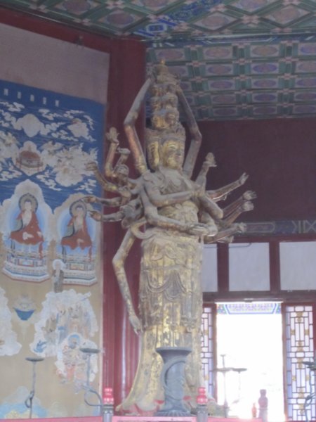 Buddha inside Temple