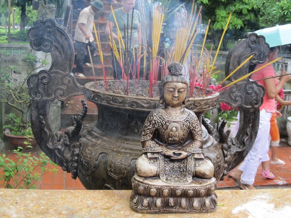 Incense and Buddha