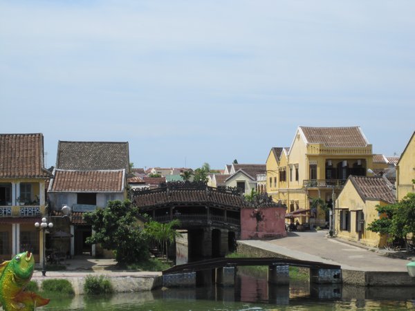 Covered bridge in Hoi An