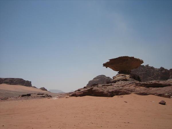 Rock Formations in Wadi Rum