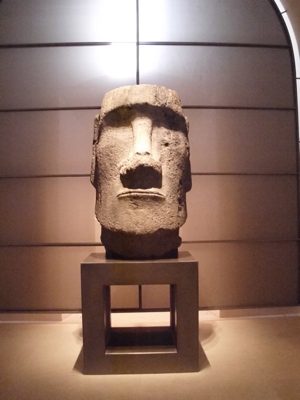 Big Easter Island head ... you wouldn't mess with this dude.