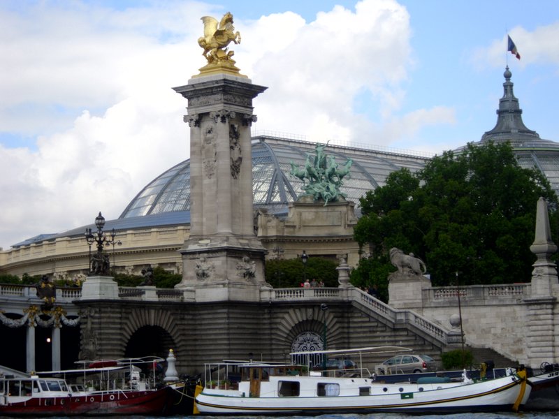Grand Palais from the River Seine