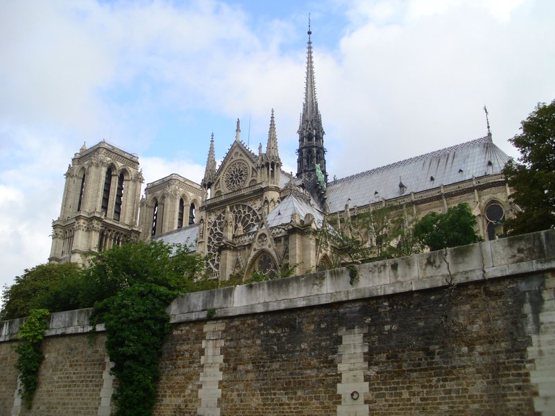 Notre Dame from the river