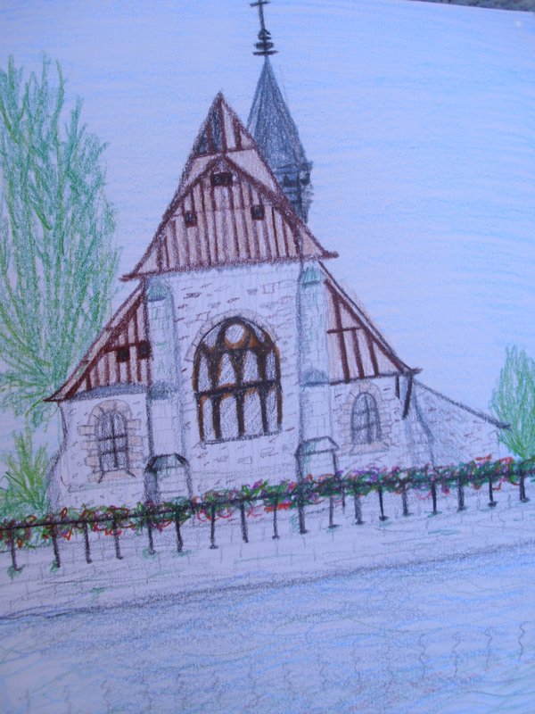 My drawing of st maurice church