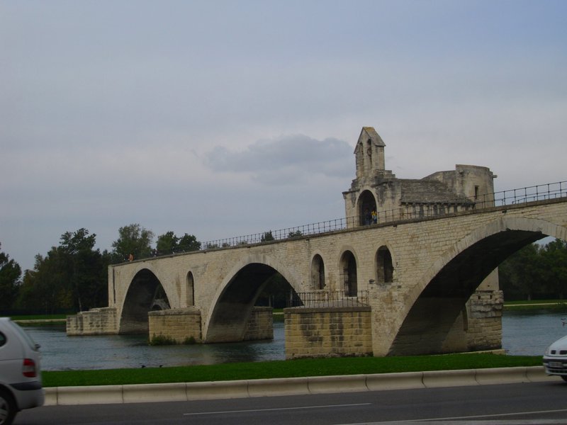 Pont St Benezet ... the famous Pont D'Avignon