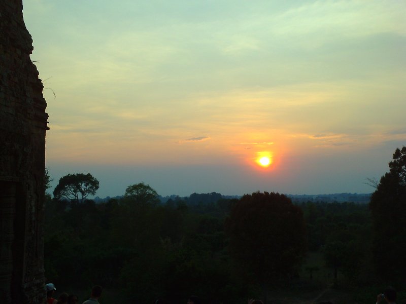 Sunset from pre rup