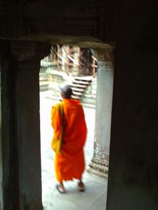 Angkor wat monk