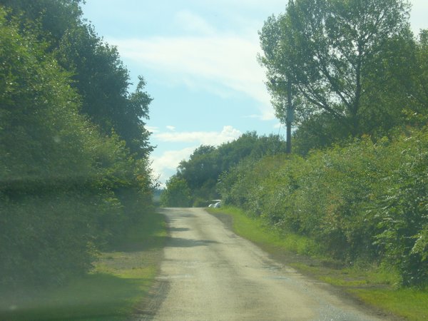 Road to the campsite