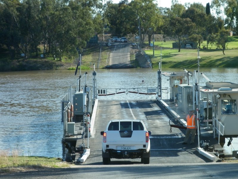Ferry to cross the Murray River