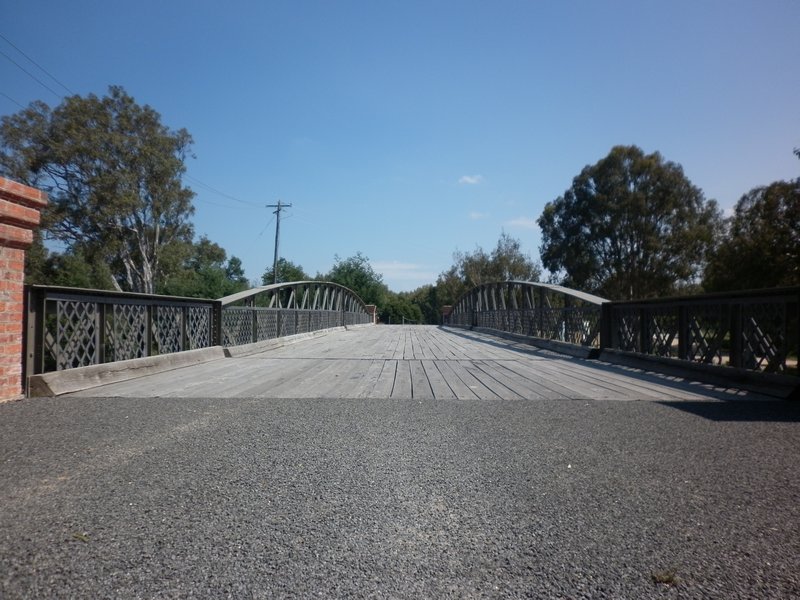 The oldest operational swing bridge in Australia