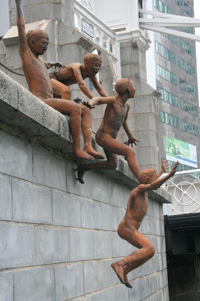 People of the River Sculpture