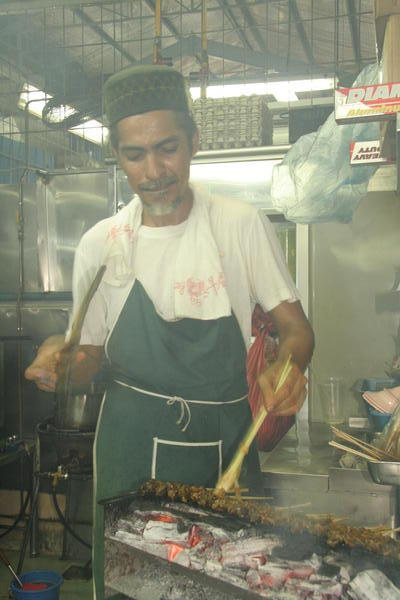 The man who made our kebabs!
