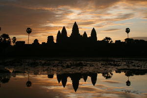 Angkor Watt at sunrise
