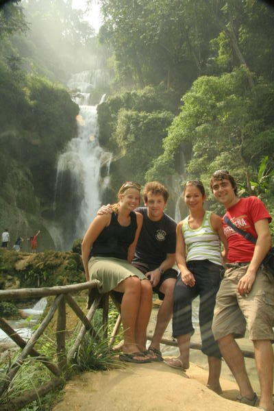 Koung si waterfalls