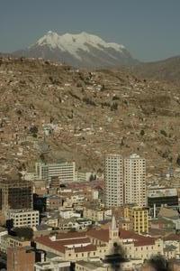 La Paz...The highest capitial city in the World.
