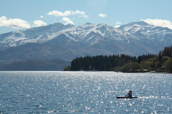 Kayak on Lake Wanaka