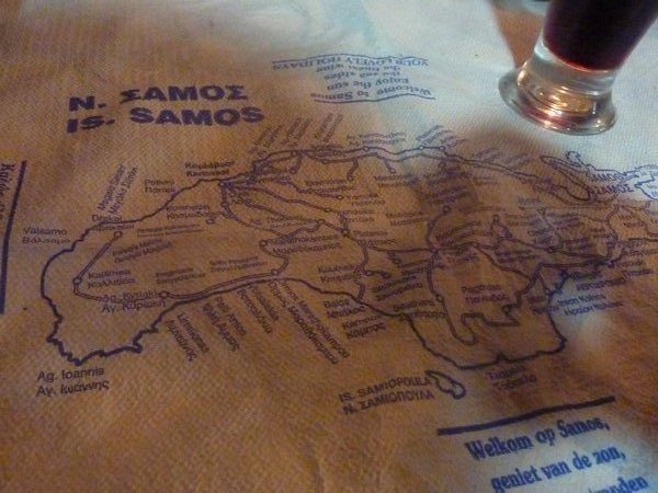 The omnipresent Samos table 'cloth'