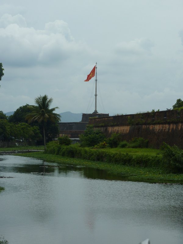 Citadel Moat and flag tower