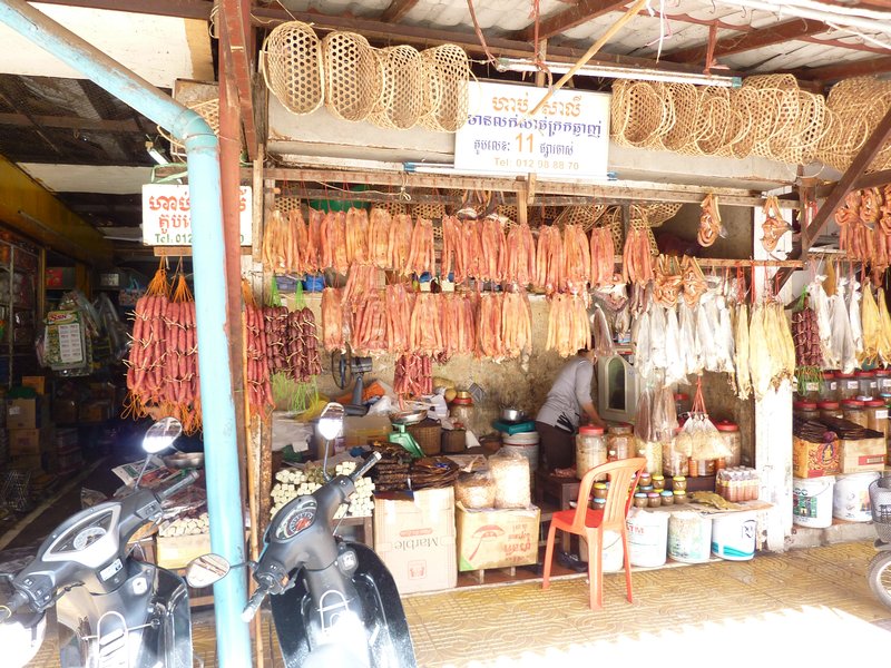 Dried Meat Stall