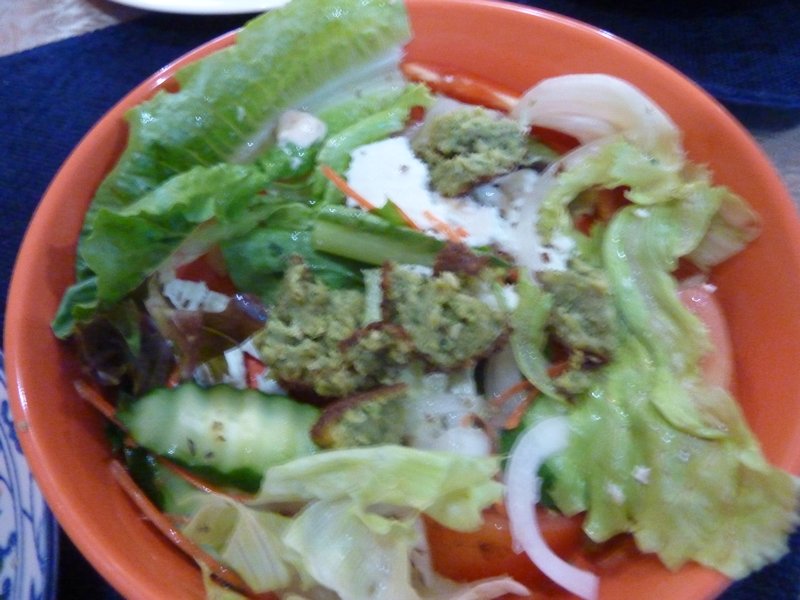 Greek Salad & some Falafel
