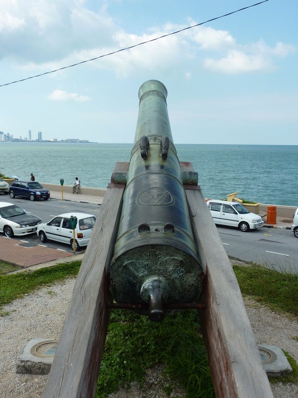 It's big attraction, a cannon