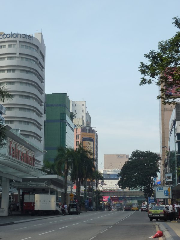 Empty streets of Bukit Bintang