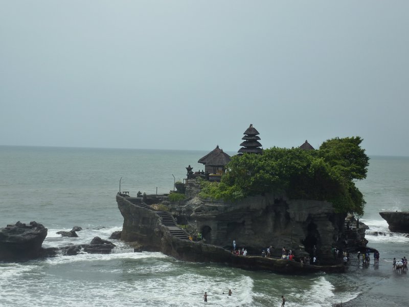 Temple from the clifftop