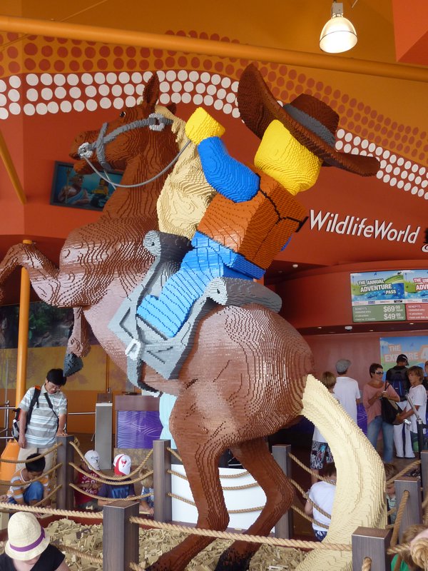 Possibly the biggest Lego cowboy I have ever seen