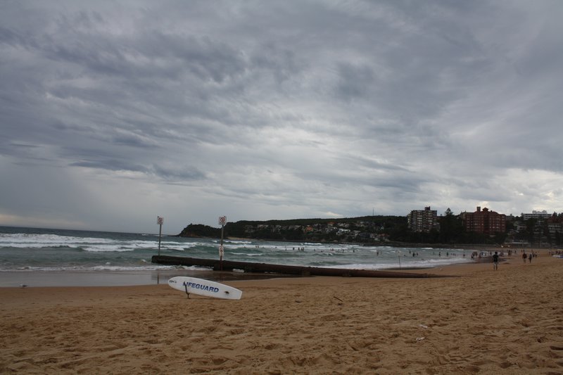 Looking towards Shelly beach from Manly beach