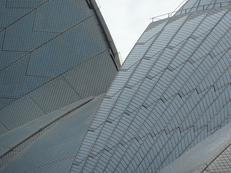 Close up on the opera house