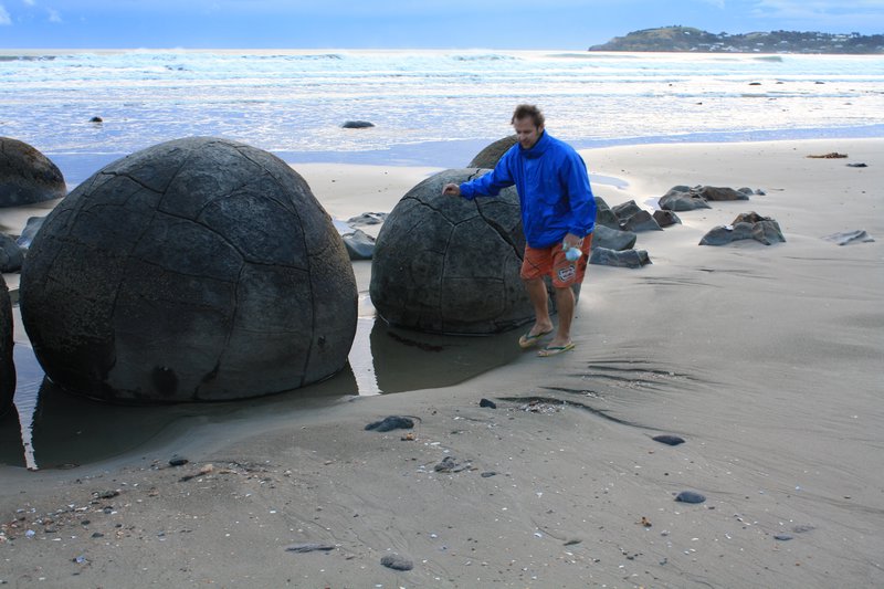 Me and a couple of boulders