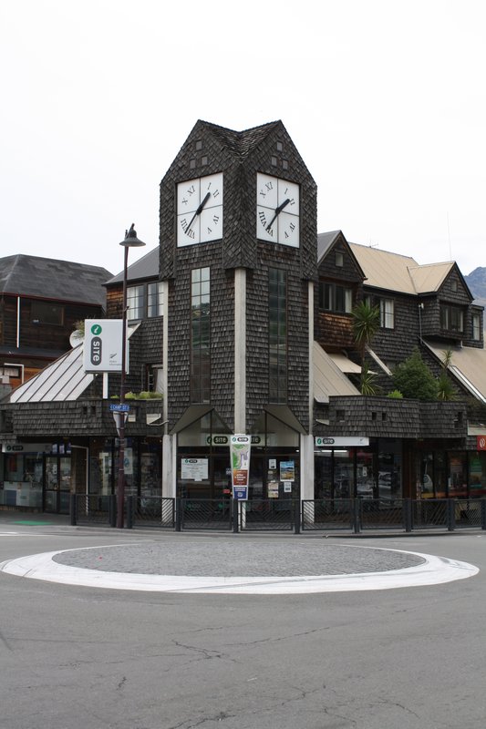 Clock Tower in Queenstown