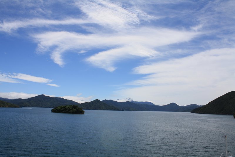 Setting out on Queen Charlotte Sound