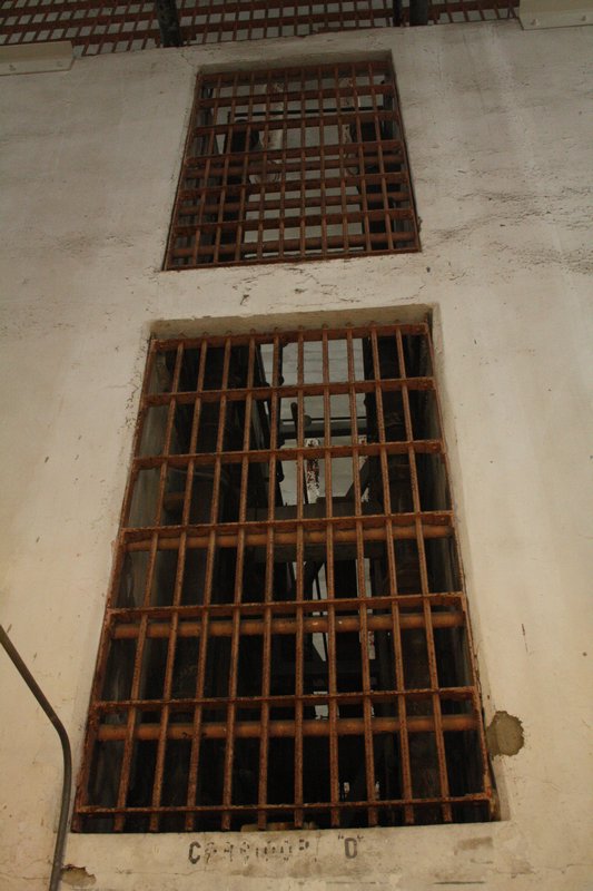 The Utility Shaft - used for one of the escapes