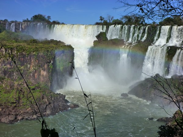 Argentine side of the falls