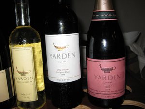 The first three wines of the meal