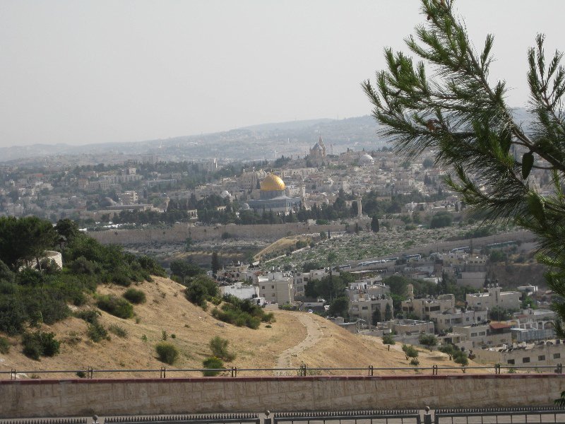 Looking from Mount Scopus to Old City