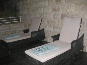 Yes, I have a terrace at Dan Panorama Jerusalem