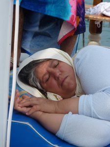 Nap on the Boat